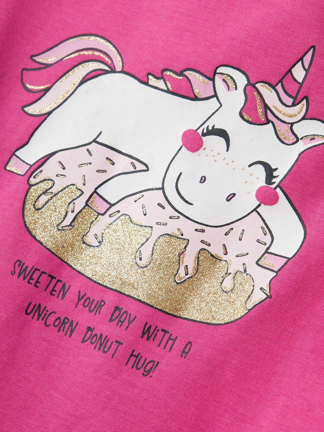 Mini longsleeve VEEN Raspberry Rose Donut Hug Regular Fit