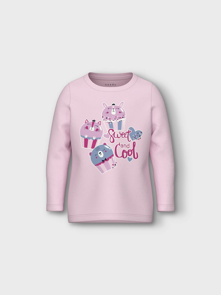 Mini longsleeve VEEN Festival Bloom Cup Cake Animals Regular Fit