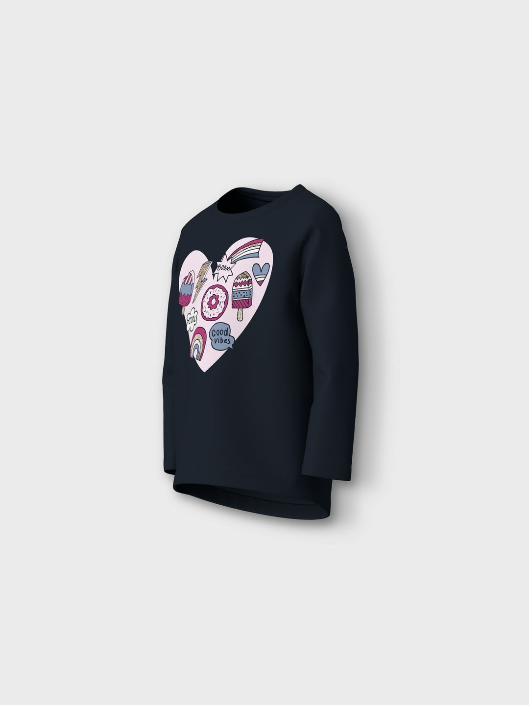 Mini longsleeve VIX Dark Sapphire Heart Standard Fit