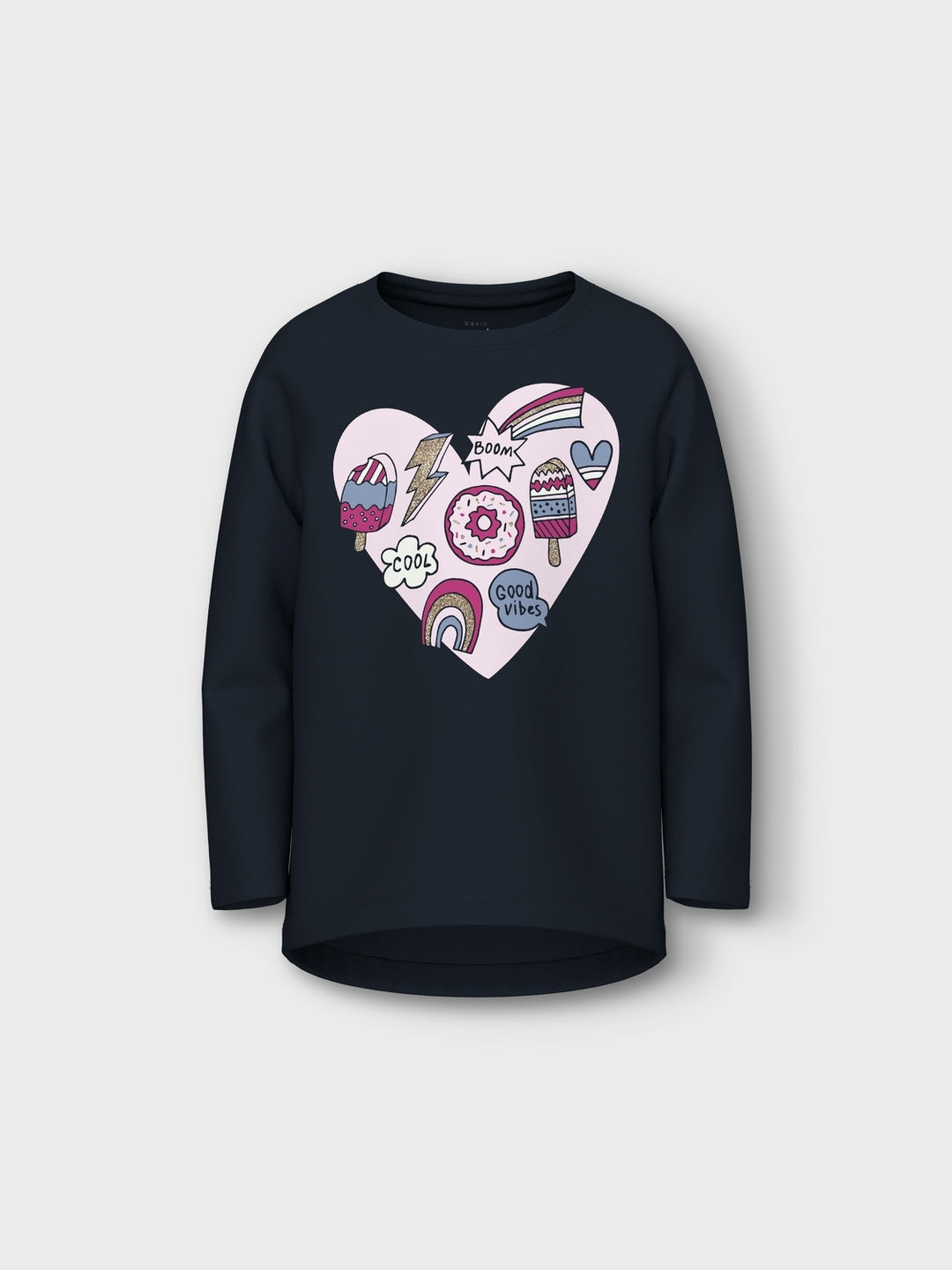 Mini longsleeve VIX Dark Sapphire Heart Standard Fit