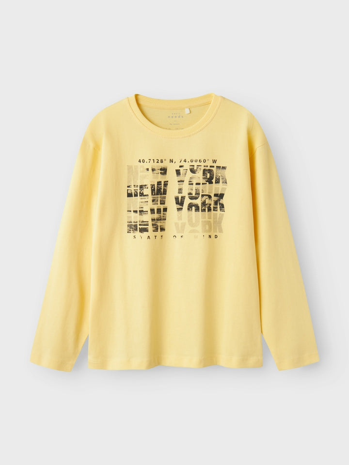 Kids longsleeve VAGNO Golden Haze New York Loose Fit
