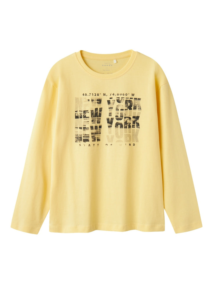 Kids longsleeve VAGNO Golden Haze New York Loose Fit