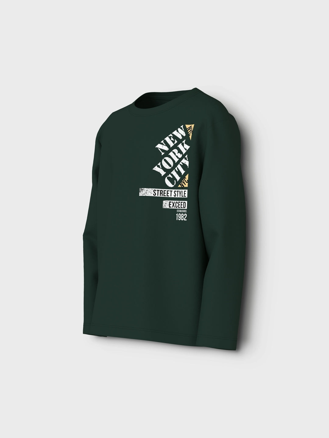 Kinder Langarmshirt VAGNO Pine Grove New York Lockerer Schnitt