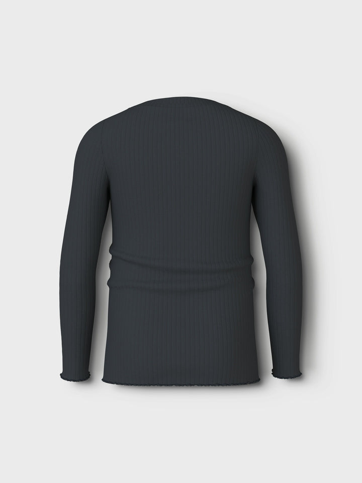 Mini longsleeve VEMMA Dark Sapphire Solid Slim Fit