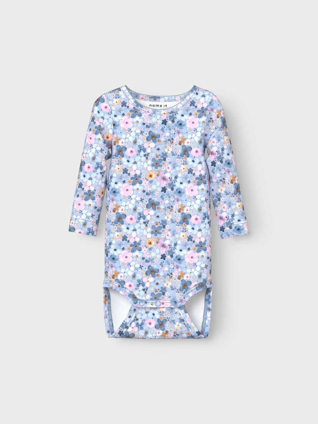 Baby-Strampler LOSA Chambray Blau