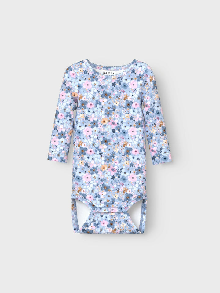 Baby-Strampler LOSA Chambray Blau