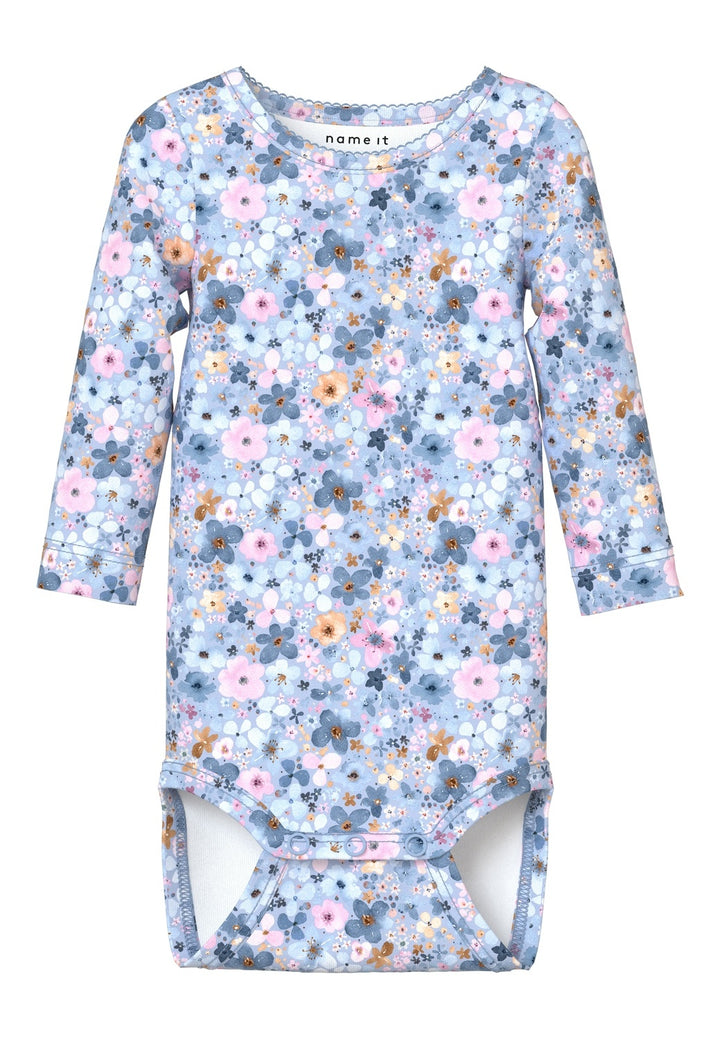 Baby-Strampler LOSA Chambray Blau