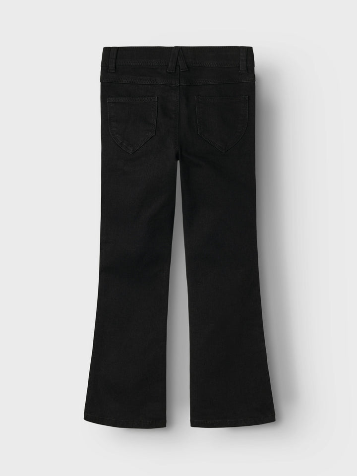 Kids spijkerbroek POLLY Black Denim Bootcut Fit
