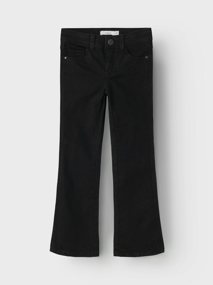 Kids spijkerbroek POLLY Black Denim Bootcut Fit