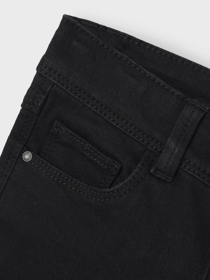 Kids spijkerbroek POLLY Black Denim Bootcut Fit