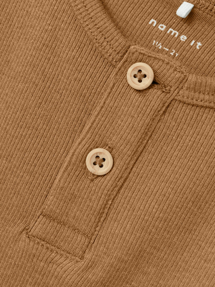 Mini longsleeve KAB Almond Regular Fit