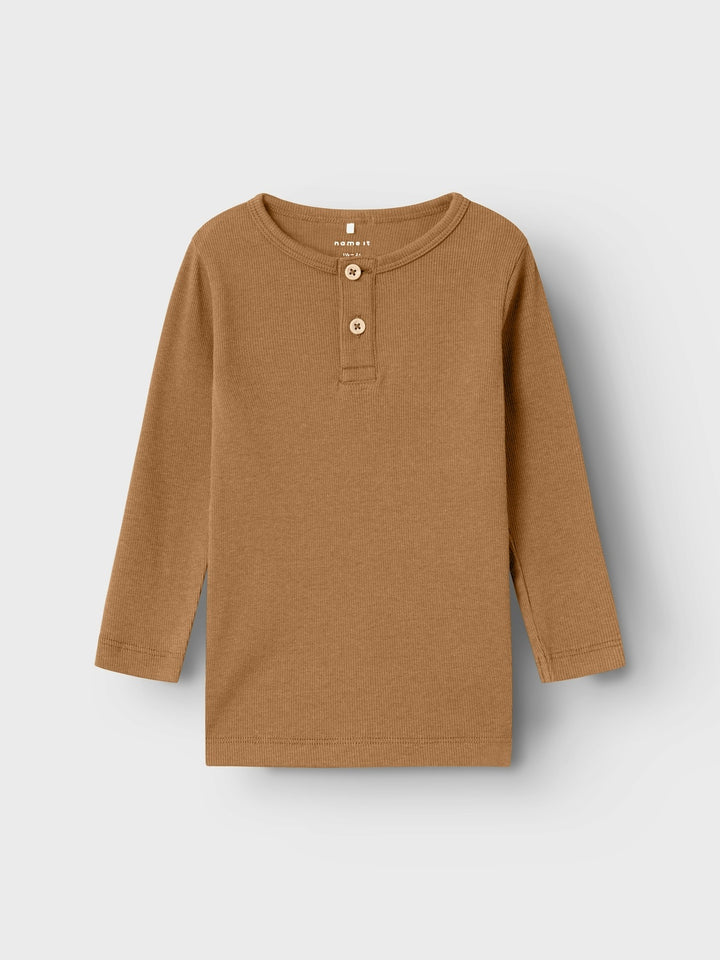 Mini longsleeve KAB Almond Regular Fit