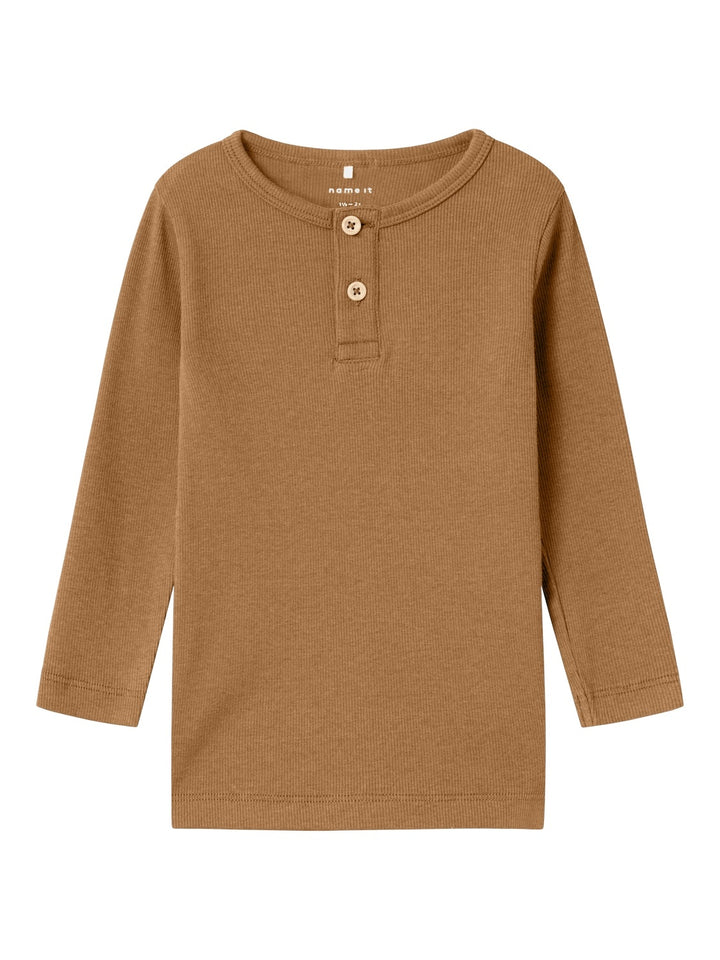 Mini longsleeve KAB Almond Regular Fit