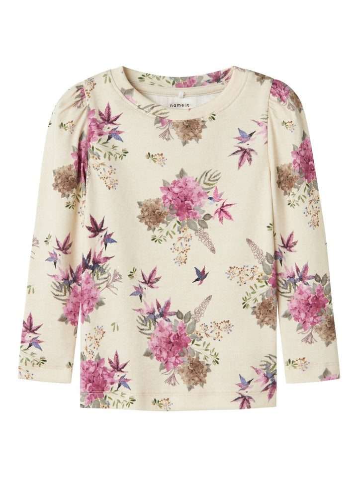 Mini longsleeve NORAS Peyote Melange Super Slim Fit