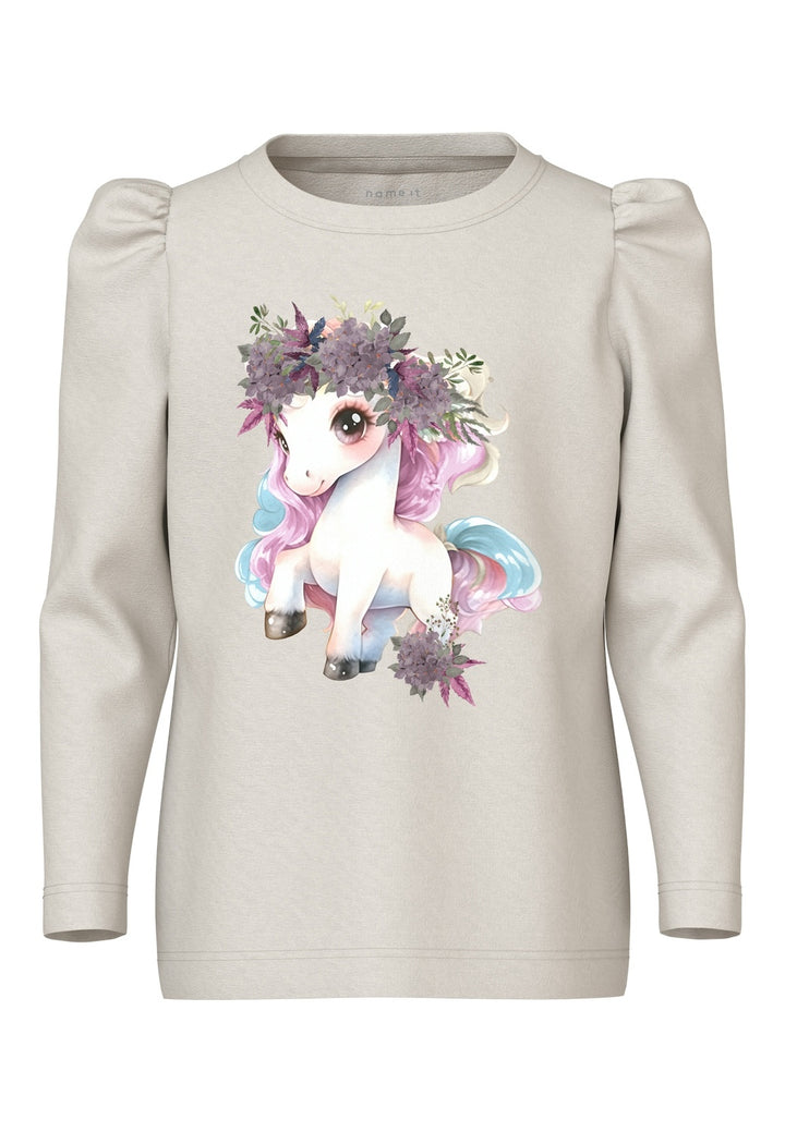 Mini Langarmshirt NAIA Jet Stream Standard Fit