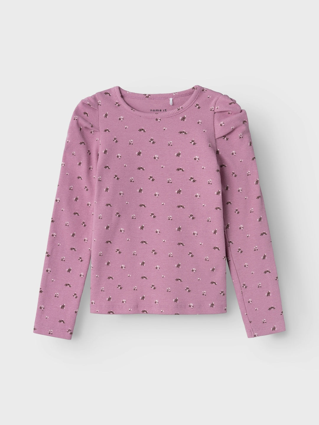 Mini longsleeve OLINNE Mauve Orchid Super Slim Fit