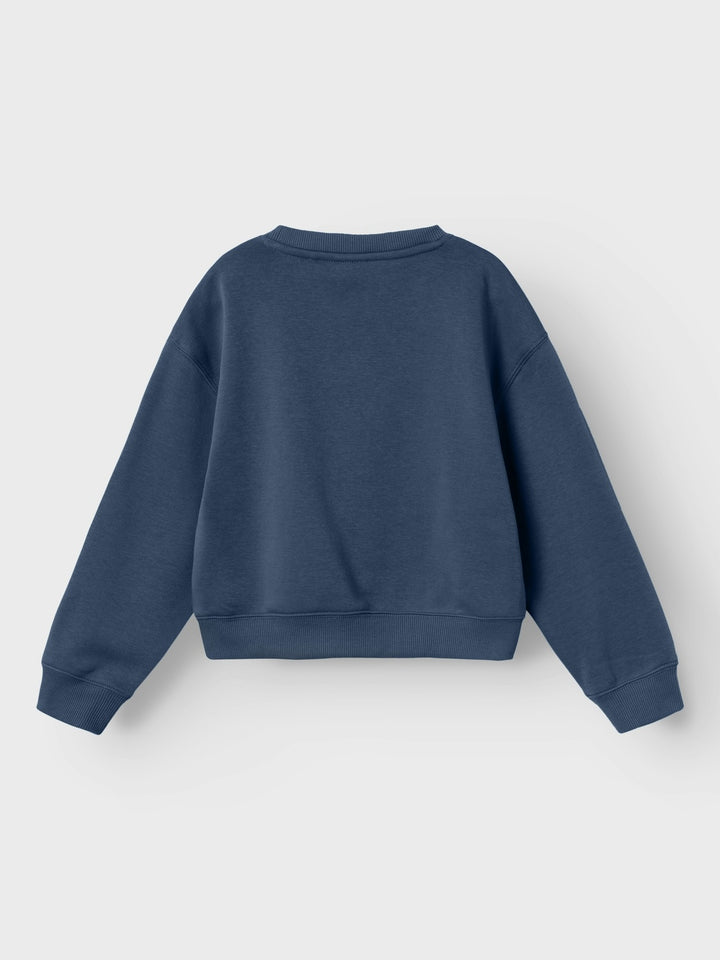 Kids trui NIKNAKS Dark Denim Relaxed Fit