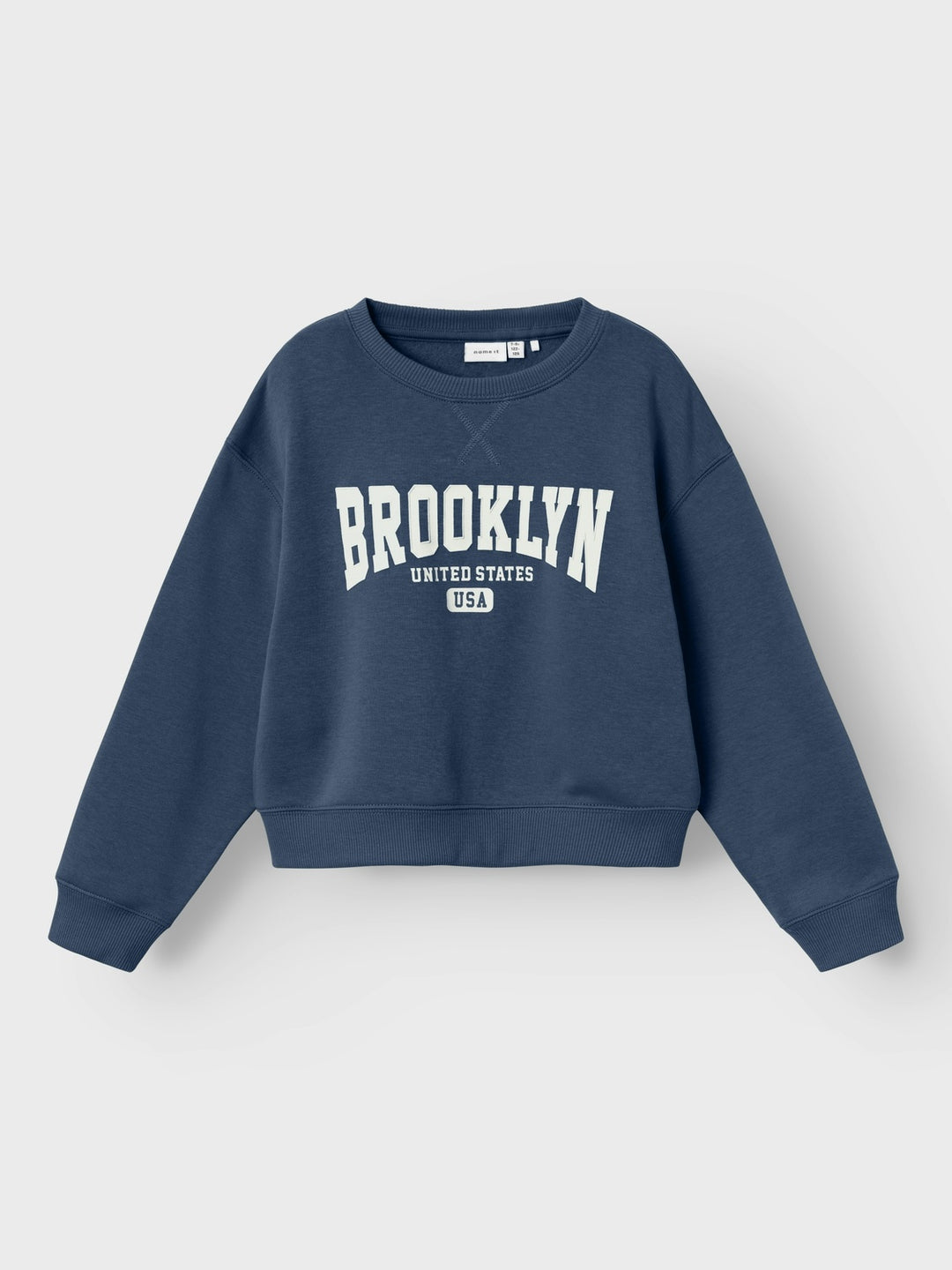 Kids trui NIKNAKS Dark Denim Relaxed Fit