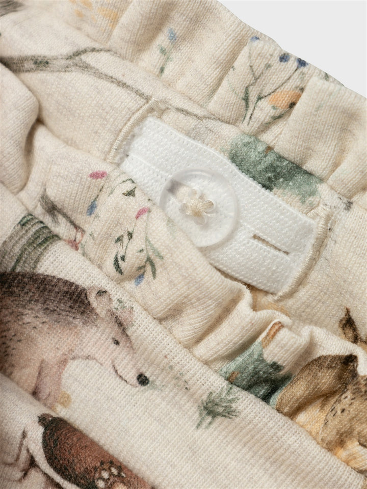 Baby broek OLEVA Peyote Melange Regular Fit