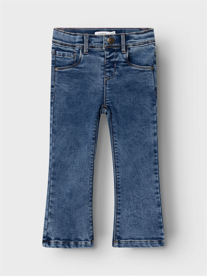 Mini Jeans SALLI Medium Blue Denim Bootcut Fit