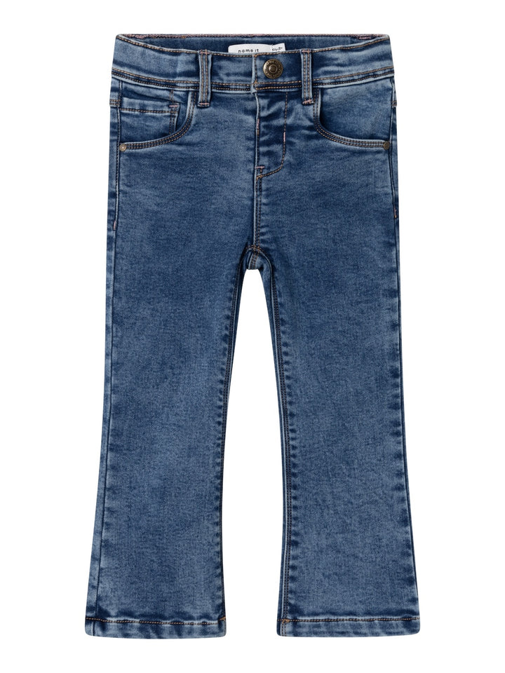 Mini Jeans SALLI Medium Blue Denim Bootcut Fit