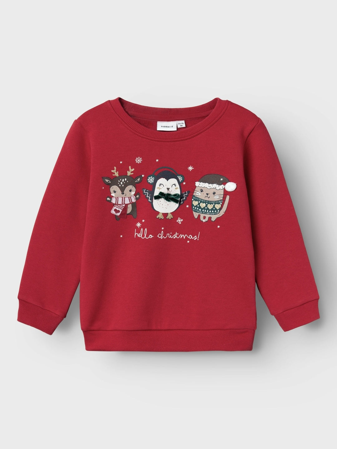 Mini Pullover TINSEL Jester Red Regular Fit