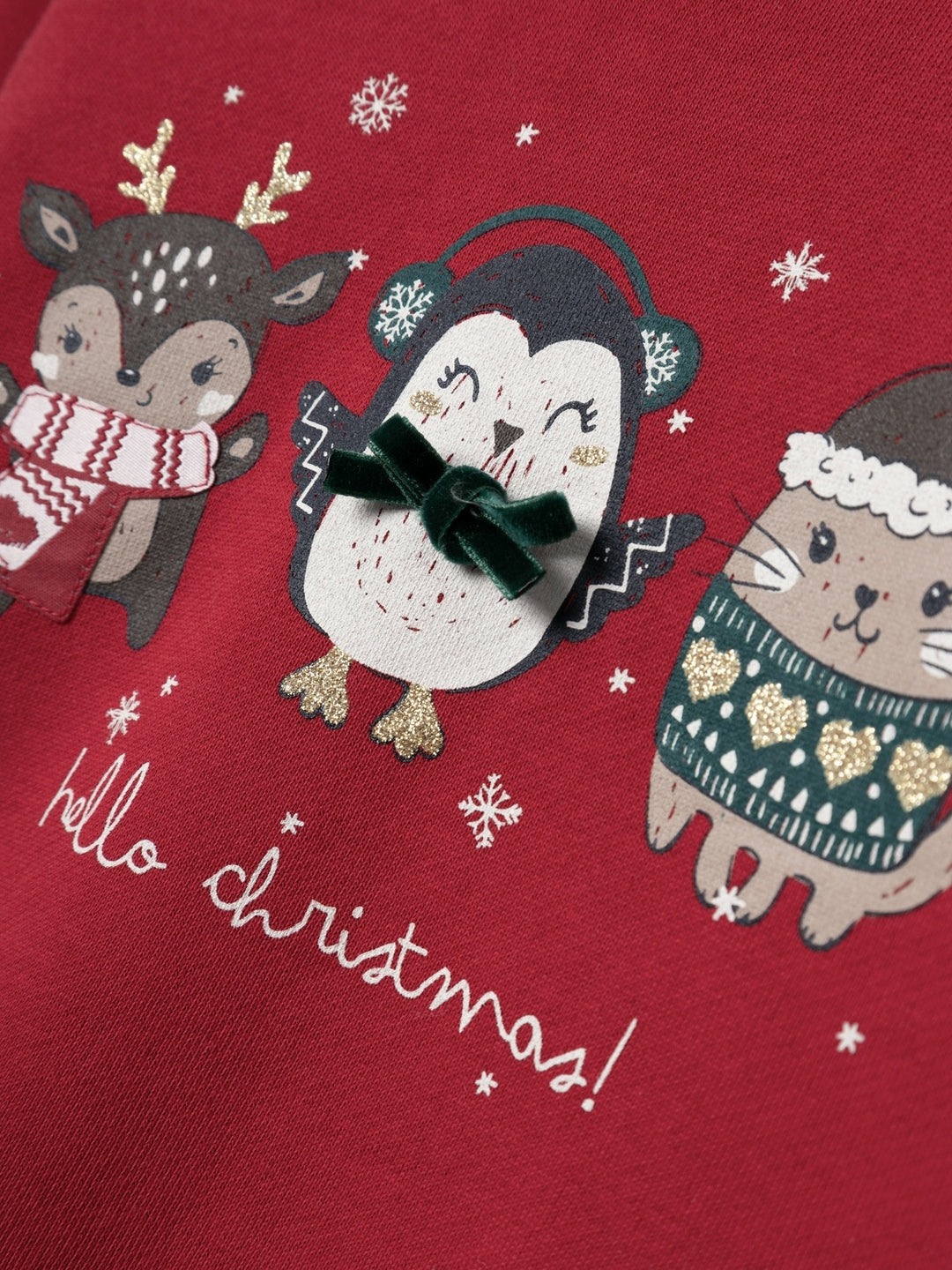 Mini Pullover TINSEL Jester Red Regular Fit