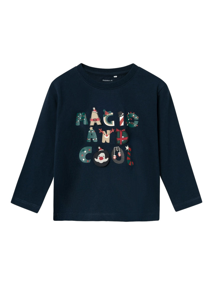 Mini longsleeve CANDY Dark Sapphire Regular Fit