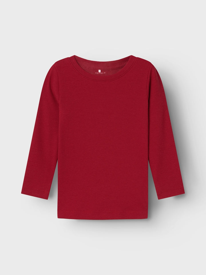 Mini longsleeve KAB Jester Red Regular Fit