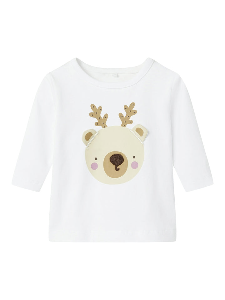 Baby Langarmshirt RICHO Bright White Regular Fit