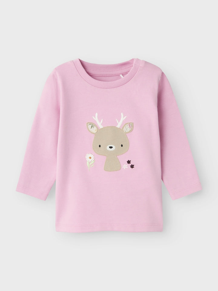 Baby longsleeve KYRAH Pastel Lavender Regular Fit