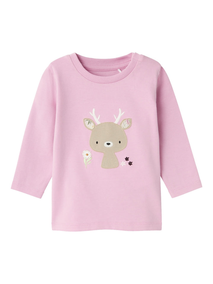 Baby longsleeve KYRAH Pastel Lavender Regular Fit