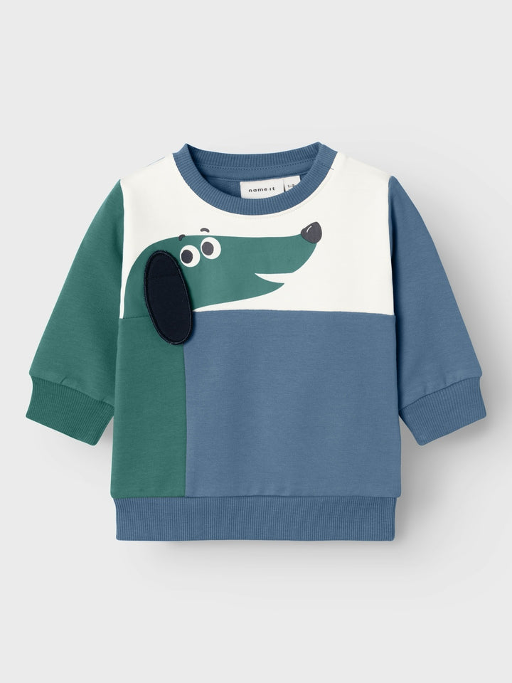 Baby trui KIEGO Coronet Blue Regular Fit