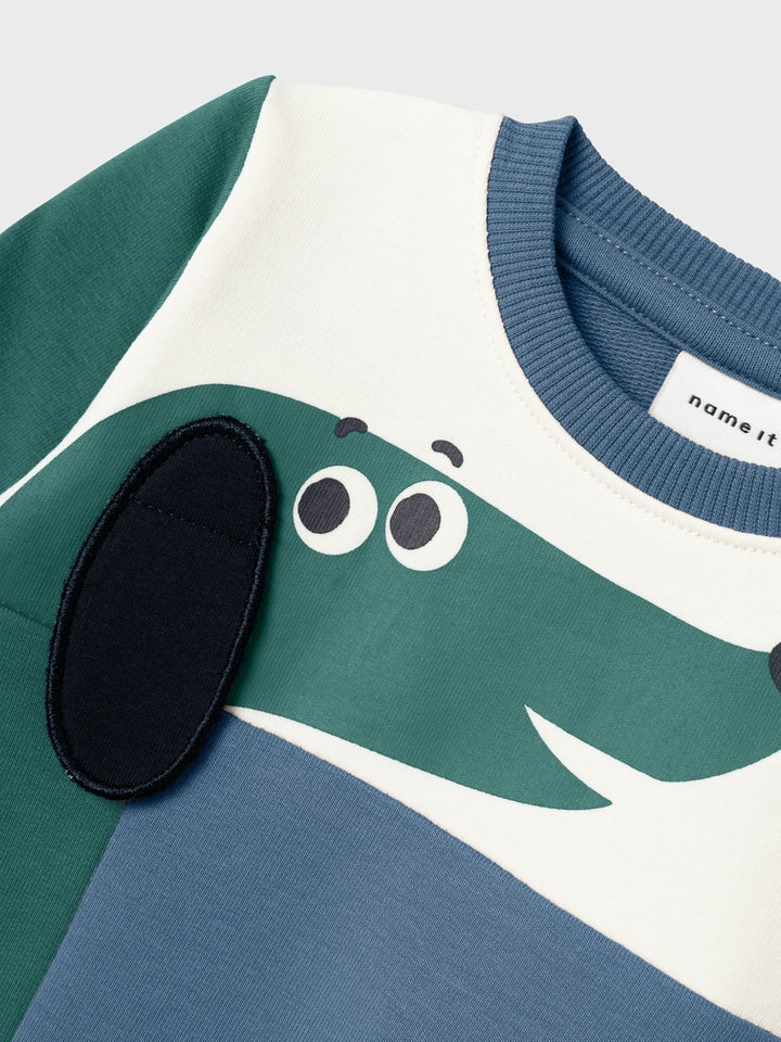 Baby trui KIEGO Coronet Blue Regular Fit