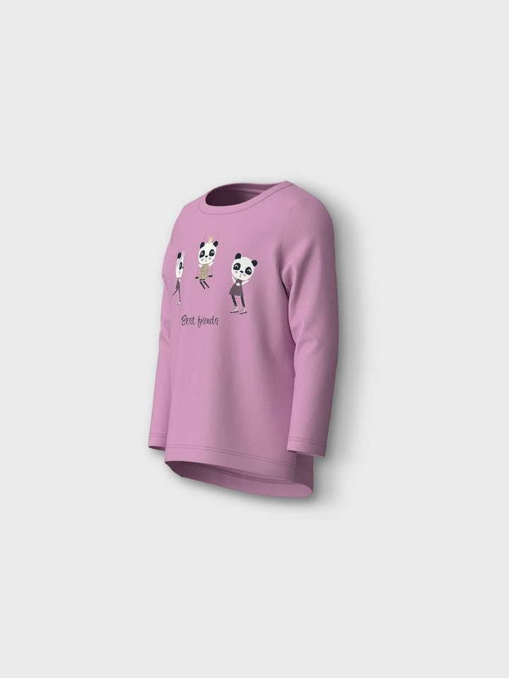 Mini longsleeve VIX Pastel Lavender Panda Standard Fit