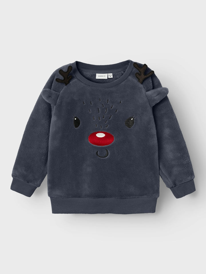 Mini trui REINDEER Dark Sapphire Relaxed Fit