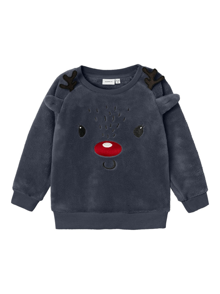 Mini trui REINDEER Dark Sapphire Relaxed Fit