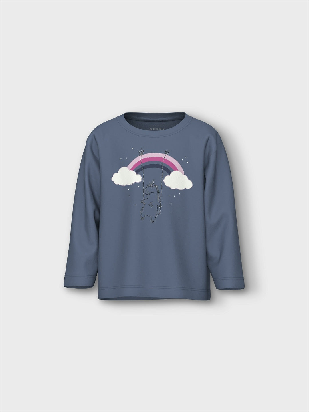 Mini Langarmshirt VEEN Wilder Wind Einhorn Regular Fit