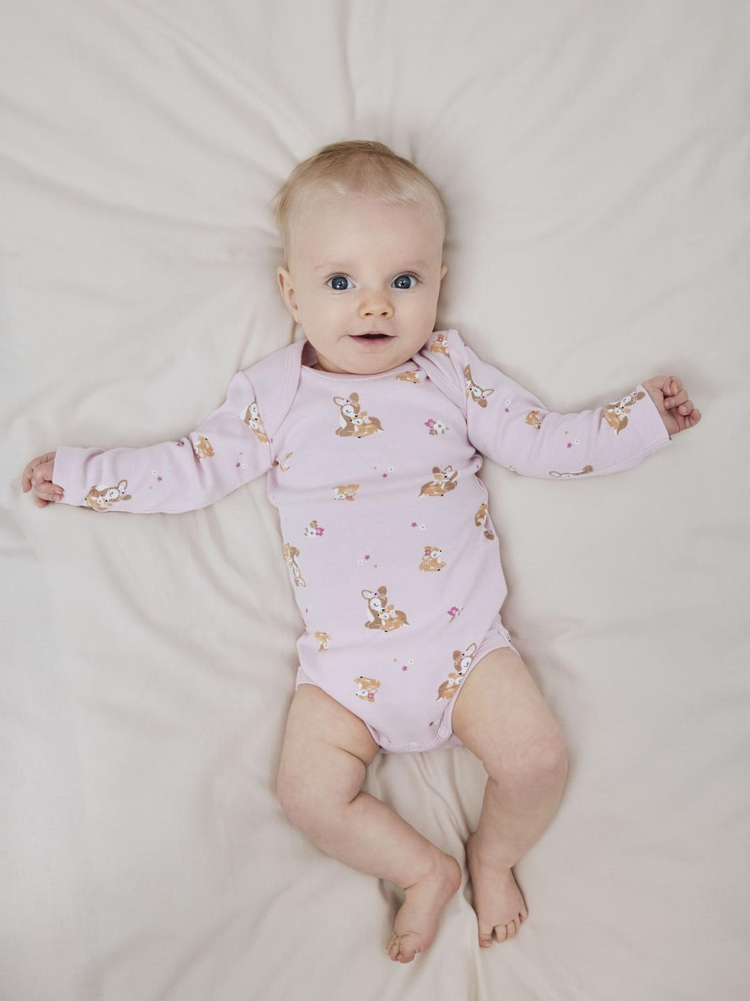 Baby romper 3P IBIS ROSE DEER Ibis Rose