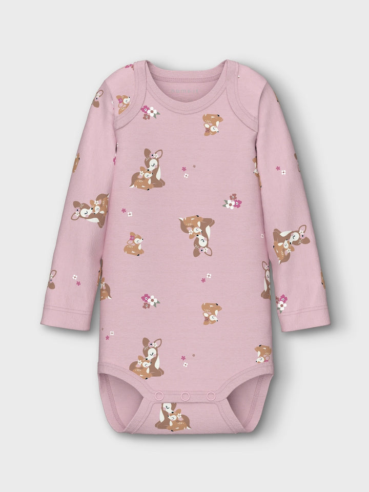 Baby romper 3P IBIS ROSE DEER Ibis Rose