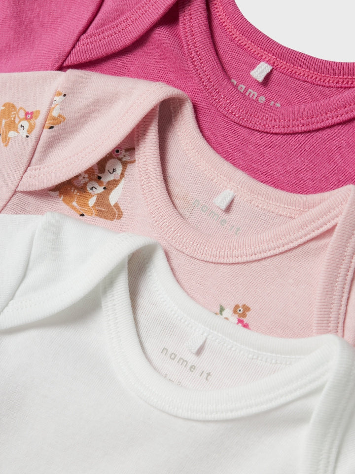 Baby romper 3P IBIS ROSE DEER Ibis Rose