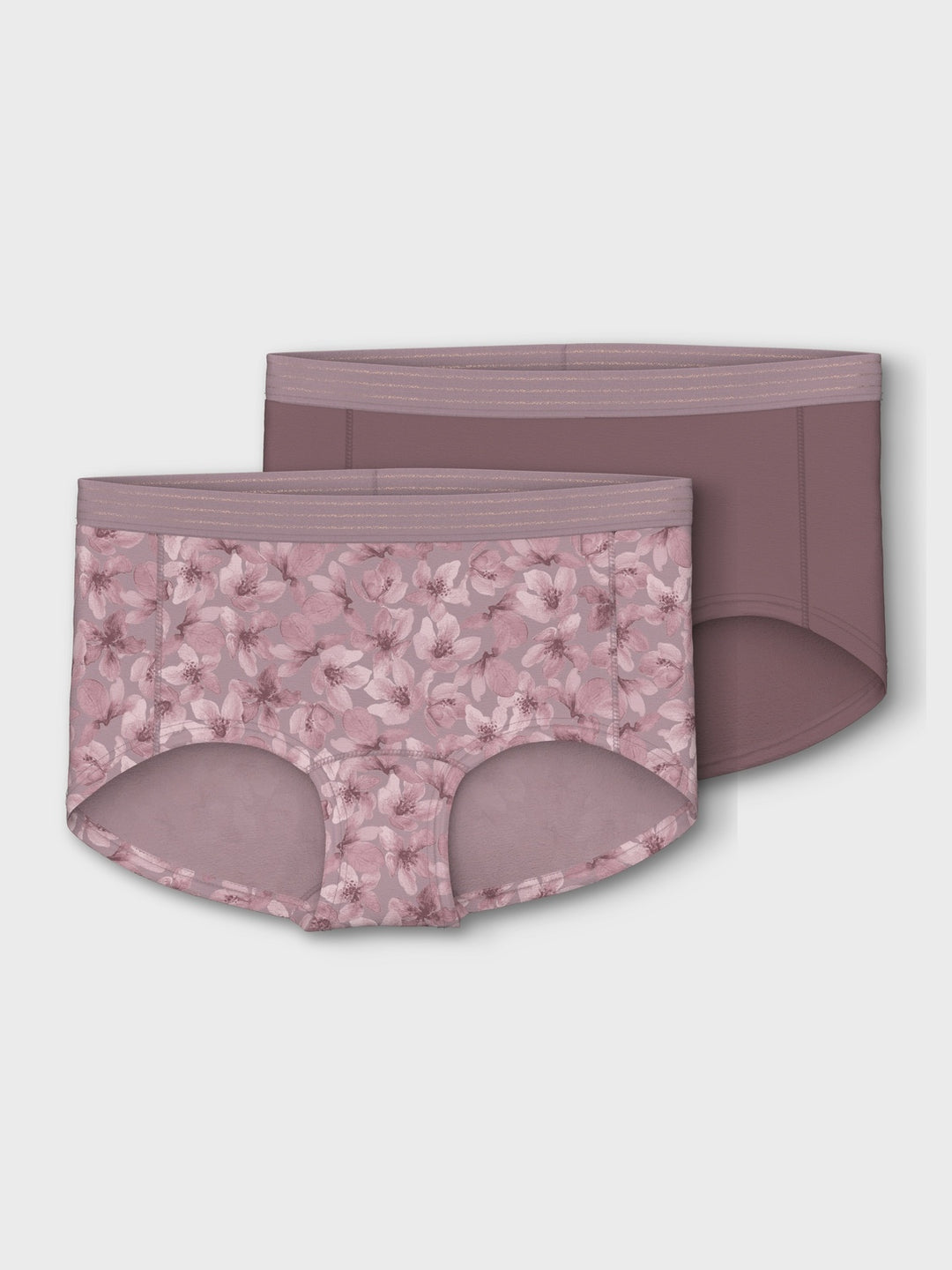 Kids boxer 2P MAUVE FLOWER Mauve Shadows