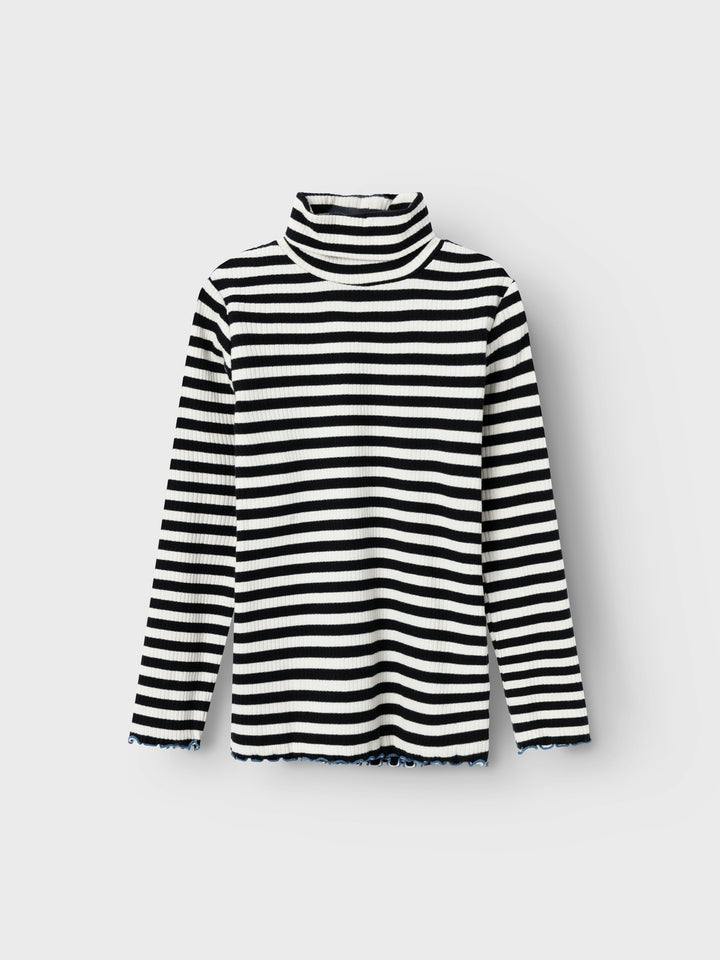 Kinder Langarmshirt ONUTTA Jet Stream SCHWARZ Slim Fit