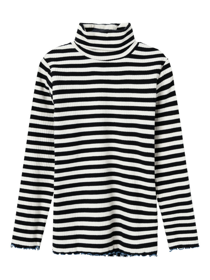 Kinder Langarmshirt ONUTTA Jet Stream SCHWARZ Slim Fit