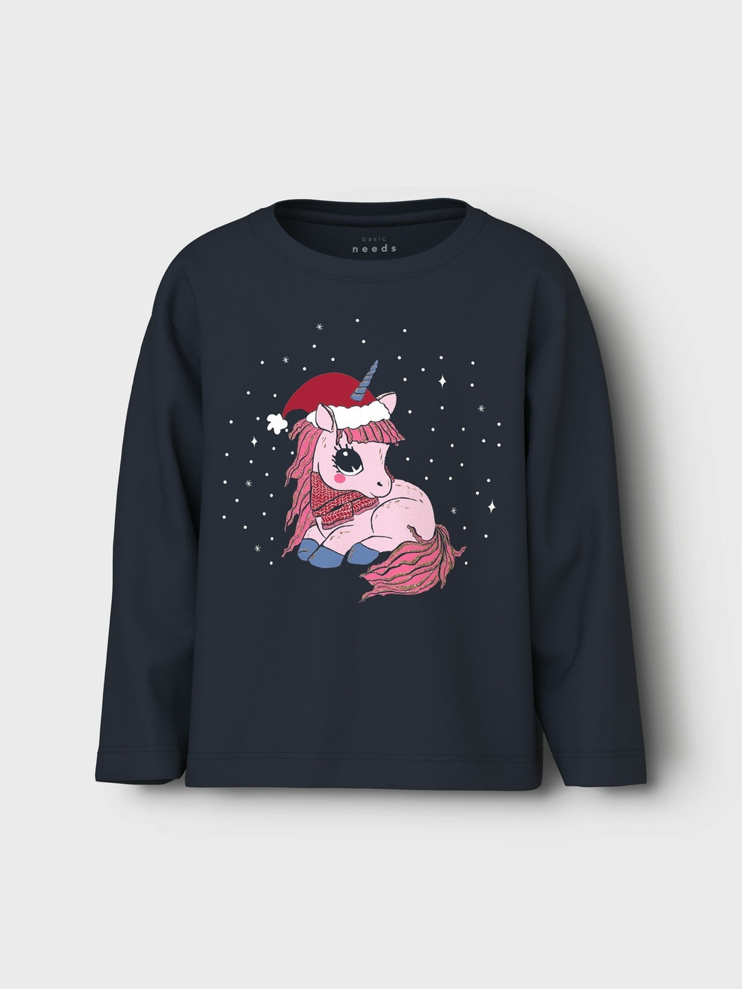 Mini longsleeve VISMAS Dark Sapphire Regular Fit