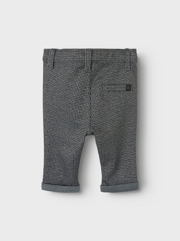 Baby chino SILAS Licorice DARK Slim Fit