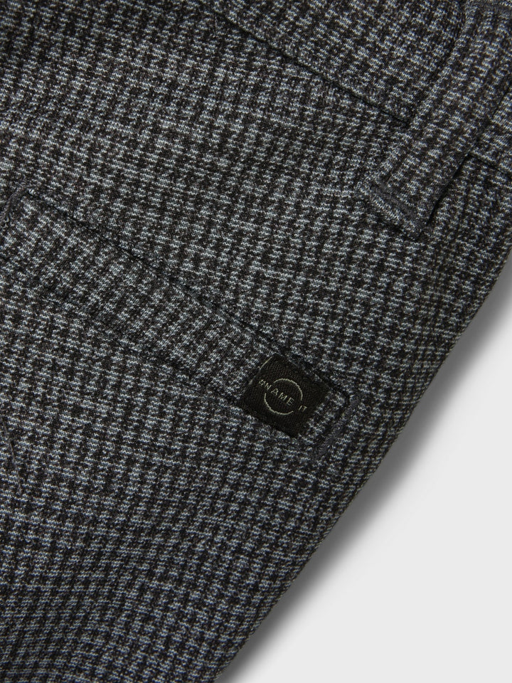 Baby chino SILAS Licorice DARK Slim Fit