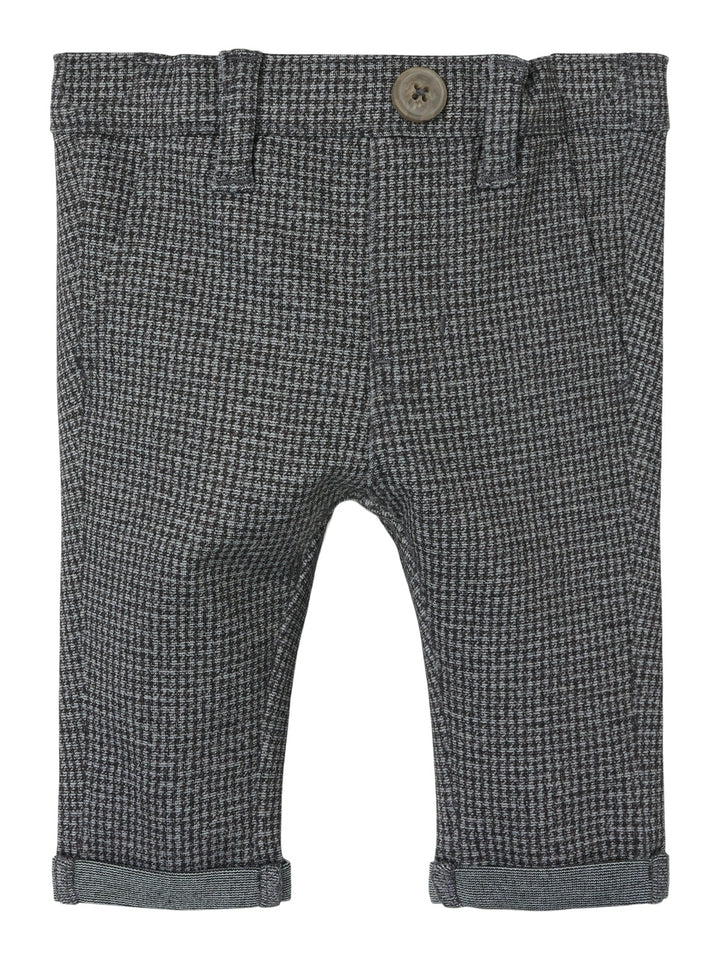 Baby chino SILAS Licorice DARK Slim Fit