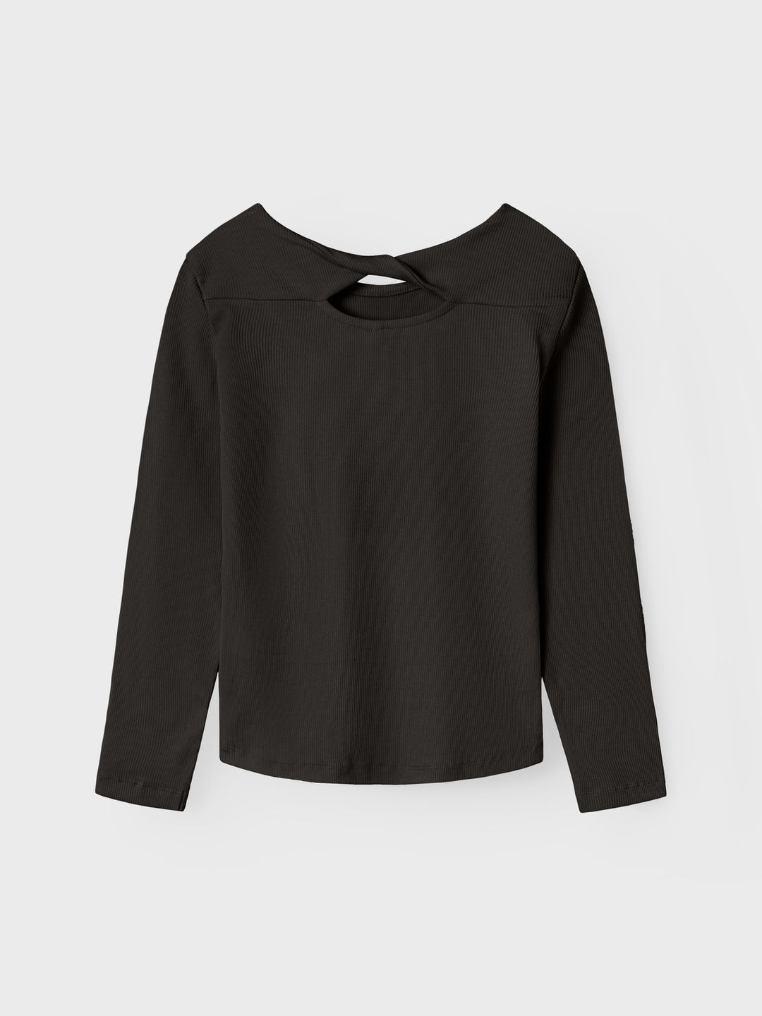 Kids longsleeve LUTINE Black Slim Fit