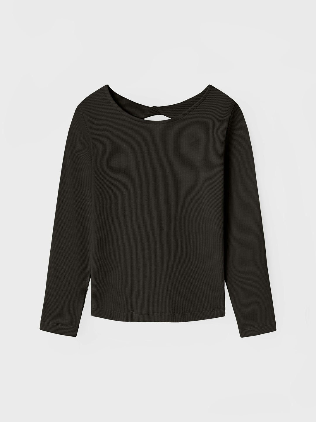 Kids longsleeve LUTINE Black Slim Fit